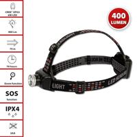 Hoofdlamp met ledlamp, oplaadbaar en verstelbaar Velamp 6 W 400 lm - thumbnail