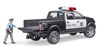 bruder RAM 2500 politie pick-up modelvoertuig - thumbnail