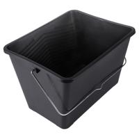 Copenhagen Pro verfemmer - 14 liter - zwart kunststof - metalen hengsel - 23.404.30 - thumbnail