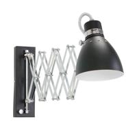 Steinhauer SchaarlampSpring zwart met chroom - 6290ZW - thumbnail