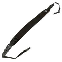 Caruba Camera Neckstrap - comfort + Quick release (black+red) - thumbnail