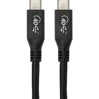 Renkforce RF-4870098 USB-kabel USB 4.0 USB-C 0.80 m Zwart Aluminium-stekker - thumbnail