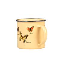 Esschert Design emaille mok vlinders - thumbnail