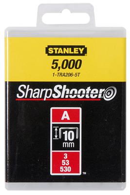 Stanley nietjes 10 mm type A 5000 stuks