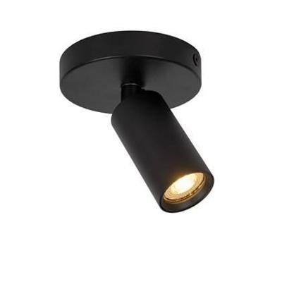 Lucide RITMO - Plafondspot - Ø 10 cm - 1xGU10 (MR11) - Zwart