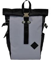 Harvest Label Naka Rolltop Backpack 15.6''-Black-combination - thumbnail