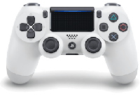 Sony Dual Shock 4 Controller V2 (White) - thumbnail