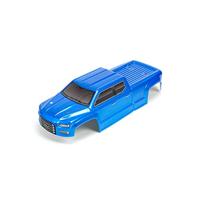 Arrma Big Rock Crew Cab 4x4 3S BLX Painted Decaled Trimmed Body (Blue) (AR402283) - thumbnail