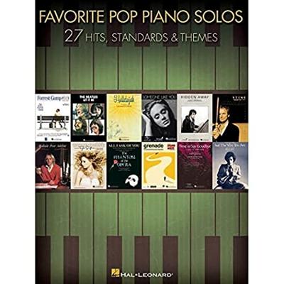 Hal Leonard Favorite Pop Piano Solos songboek