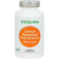 VitOrtho Calcium Magnesium Zink, D3 en K2 Tabletten - thumbnail
