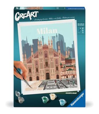 Ravensburger creart schilderen op nummer - colorful milan
