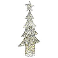 Kerstboom met 240 LED Warmwit 180 cm Rattan - thumbnail