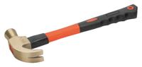 Bahco klauwhamer | fiberglas handgreep | vonkvrij | aluminium brons | 500 g - ns508-500-fb - thumbnail