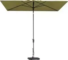 Parasol Mikros Luxe Rechthoek 200x300cm - Sage Groen