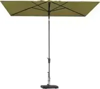 Parasol Mikros Luxe Rechthoek 200x300cm - Sage Groen - thumbnail