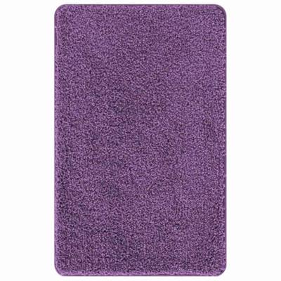 VidaXL Antislip badmat paars 60 x 90 cm pp