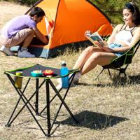 Inklapbare stoffen campingtafel met hoes Cafolby InnovaGoods - thumbnail