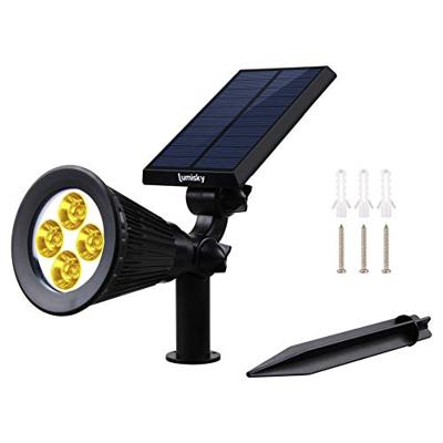 LUMI GARDEN Set van 2 spots Spotlight solar LED Spiky - Warm wit licht - 34 cm LUMI GARDEN Set van 2 spots Spotlight solar LED Spiky - Warm wit licht - 34 cm