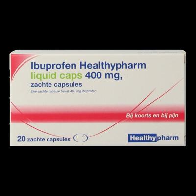 Ibuprofen 400mg liquid caps 20 Capsules