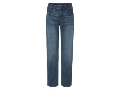 LIVERGY Heren thermo jeans - Straight fit (Blauw, 46 (30/32))