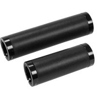 Ergotec handvatset bilbao 130/90mm siliconen zwart - thumbnail