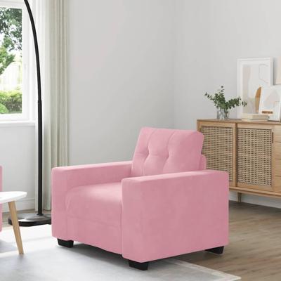 Sofastoel Roze 60 cm Fluweel