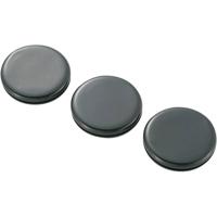 TRU COMPONENTS TC-GMCQR-3225203 Kabeldoorvoering Gesloten Montagegat: 31.7 mm Klem-Ø (max.): 25 mm Plaatdikte (max.): 1.5 mm PVC Zwart 100 stuk(s) - thumbnail