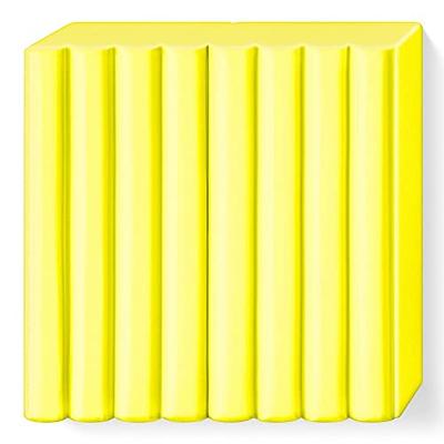 Fimo effect boetseerklei neon geel, 57gr Fimo effect boetseerklei neon geel, 57gr