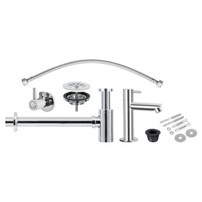 Differnz fontein installatie set chroom