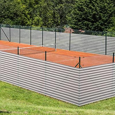 Balkon Privacy Scherm Grijs-Wit afm. 1,4 x10m Balkon Privacy Scherm Grijs-Wit afm. 1,4 x10m