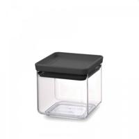 Brabantia Tasty+ voorraadbus stapelbaar 0.7 liter donkergrijs - thumbnail