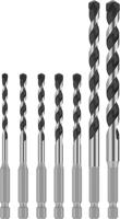 Bosch Accessoires PRO Betonborenset HEX-5 | 5-delig | 4x100, 5x100, 6x100, 8x150, 10x150mm - 2608707005 - thumbnail