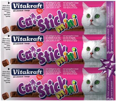 Vitakraft Cat-Stick mini gevogelte & lever 18g