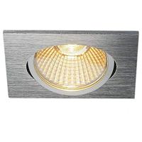 SLV 1003070 NEW TRIA 68 LED-inbouwlamp LED vast ingebouwd Aluminium (geborsteld) - thumbnail