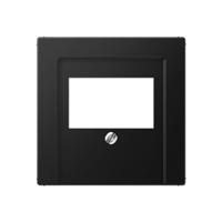 JUNG A500 grafiet zwart v. speaker afdek. A 569 BFPLT SWM - thumbnail