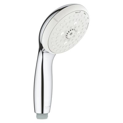 GROHE New Tempesta handdouche met 4 straalsoorten Ø10cm 9.5L/min. chroom/wit 28421002