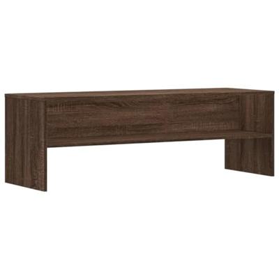 Tv-meubel 120x40x40 cm bewerkt hout bruin eikenkleurig