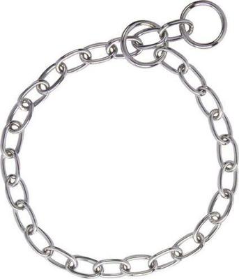 Slipketting korte ovale schakel - Verchroomd