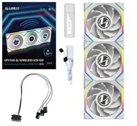 Lian Li Lian Li UNI FAN SL Wireless LCD Lüfter, ARGB, PWM, 3er-Pack inkl. Controller PC-ventilator - thumbnail