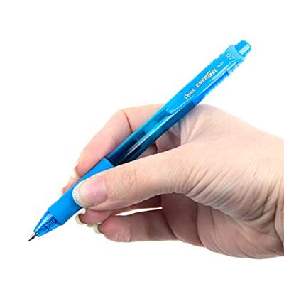 Gelschrijver pentel bl107 energel-x m lichtblauw | 12 stuks
