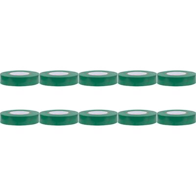 Isolatietape 10 Pack - Yurga - Groen - 20mmx18m