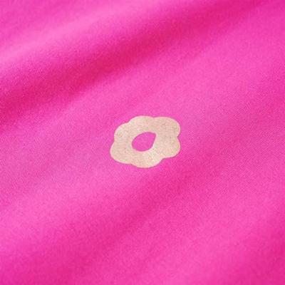 Kindertrui bloemenprint 92 donkerroze Kindertrui bloemenprint 92 donkerroze