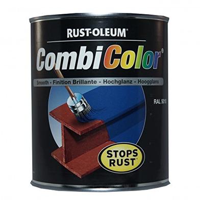 Rust-Oleum Combicolor metaalverf ral5010 gentiaanblauw 0.75ltr