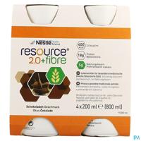 Resource 2.0 Fibre Chocolade 4x200ml - thumbnail