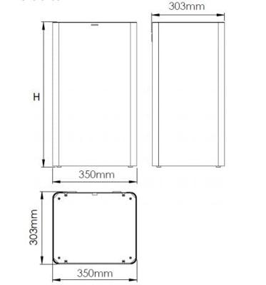 Mediclinics Mediclinics open afvalbak 80l. PP1080 - wit Mediclinics Mediclinics open afvalbak 80l. PP1080 - wit