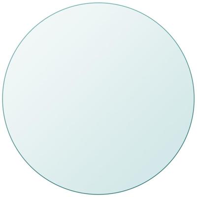 Tafelblad rond 500 mm gehard glas