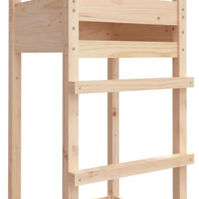 VidaXL Speeltoren 53x46,5x169 cm massief grenenhout