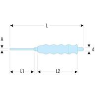 Facom beklede doorslag 5mm - 249.G5 - thumbnail