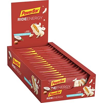 PowerBar Ride Energy Energiereep Hazelnoot Kokos x18 PowerBar Ride Energy Energiereep Hazelnoot Kokos x18