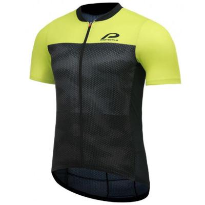 Protective fietsshirt P Transform heren polyester zwart/lime mt 2XL Protective fietsshirt P Transform heren polyester zwart/lime mt 2XL